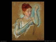 Mary Cassatt i lunghi guanti