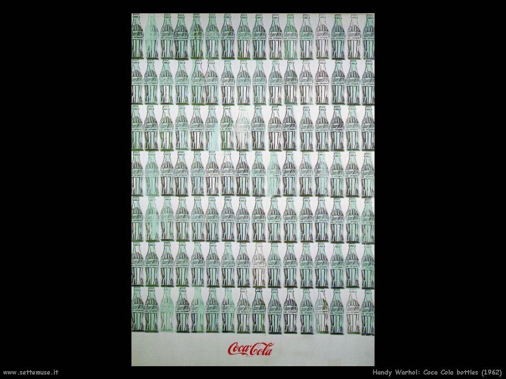 handy_warhol_Bottiglie di Coca Cola (1962)