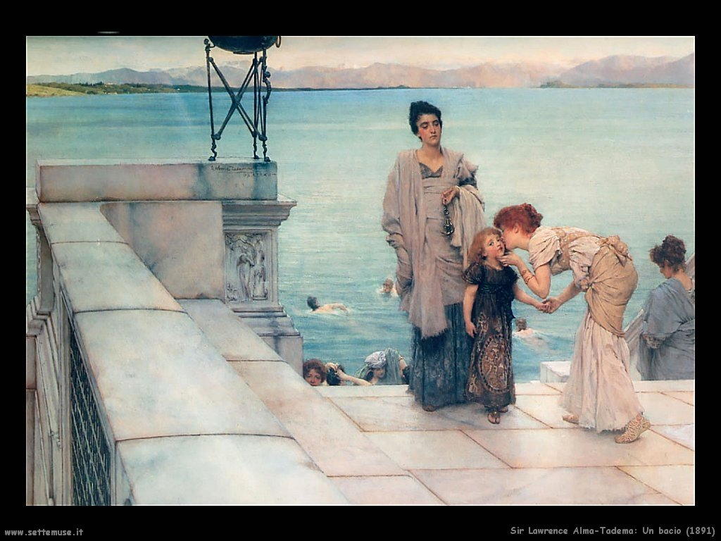 Sir Lawrence Alma-Tadema _un_bacio_1881