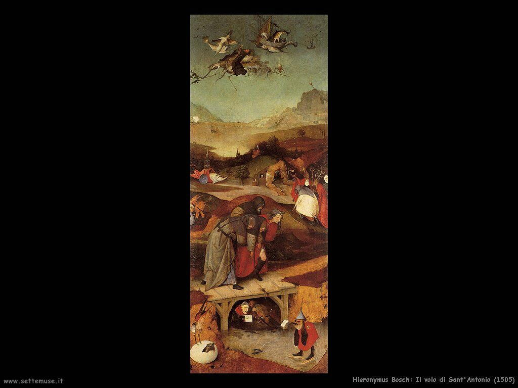 Il volo di Sant'Antonio Bosch Jeronymus