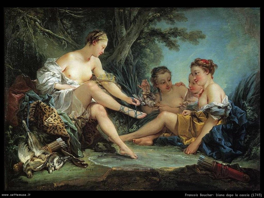 Diana dopo la caccia (1745)