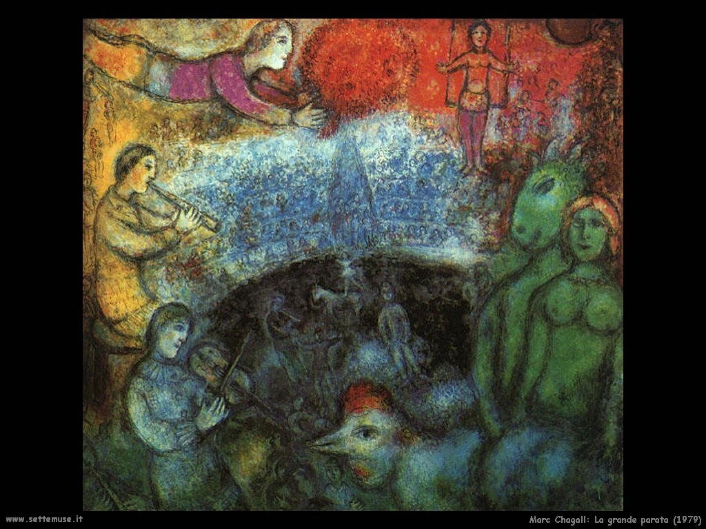 Marc Chagall_la_grande_parata_1979