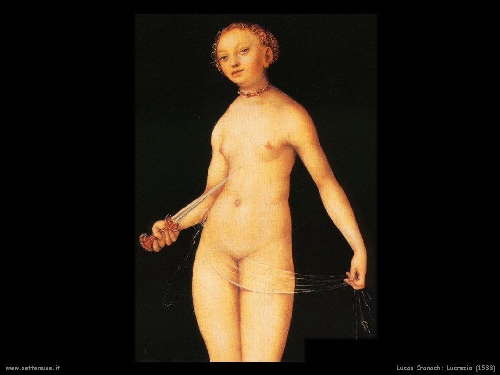 Lucas Cranach_lucrezia_1533