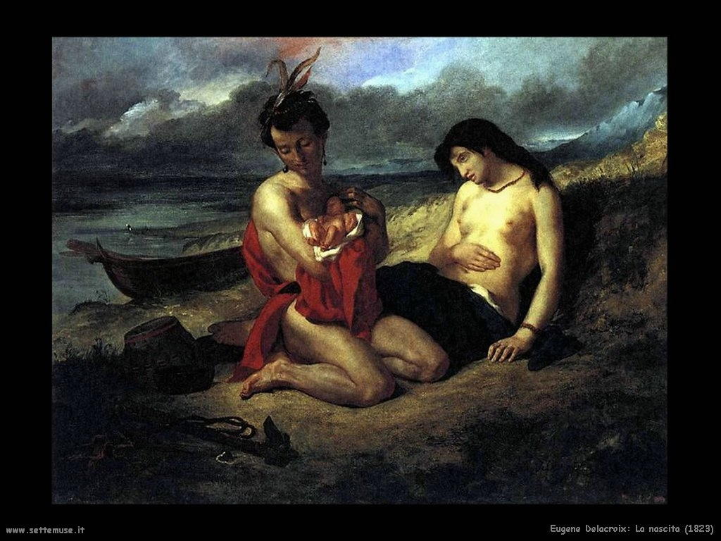 Eugène Delacroix_la_nascita_1823