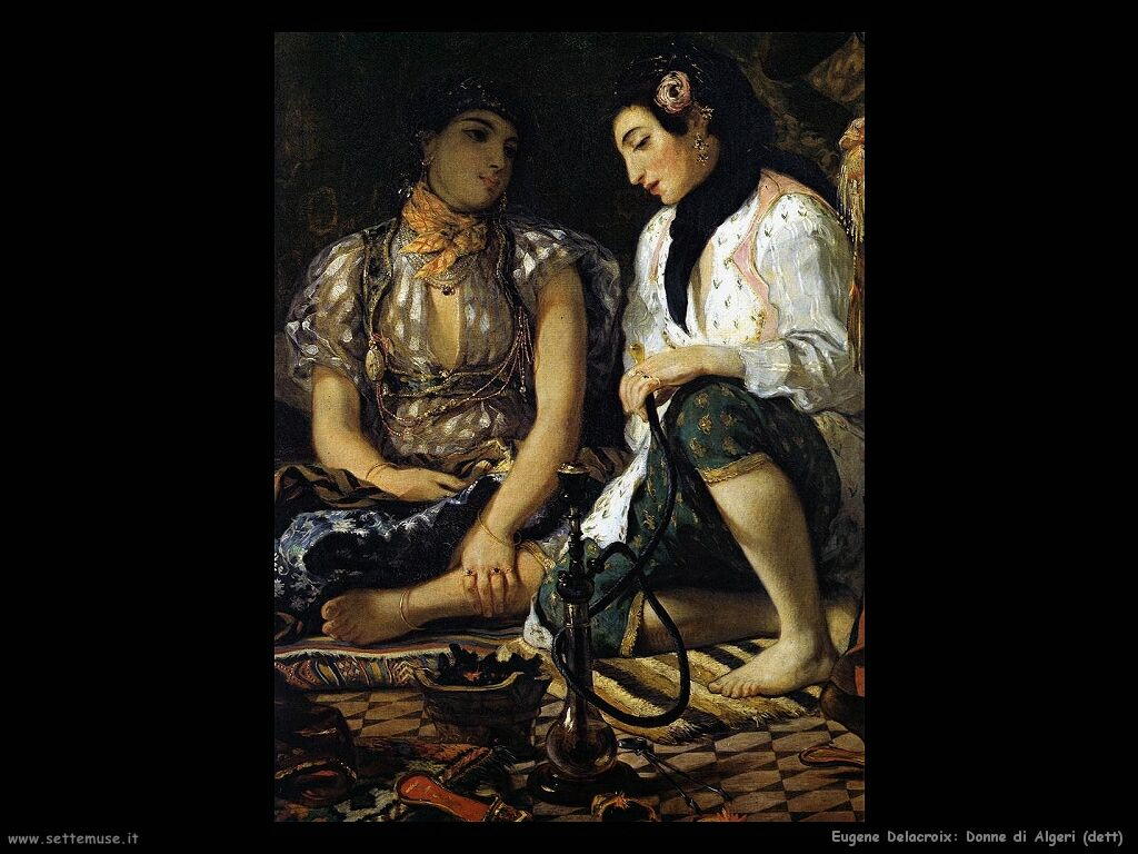 Eugène Delacroix Donne di Algeri