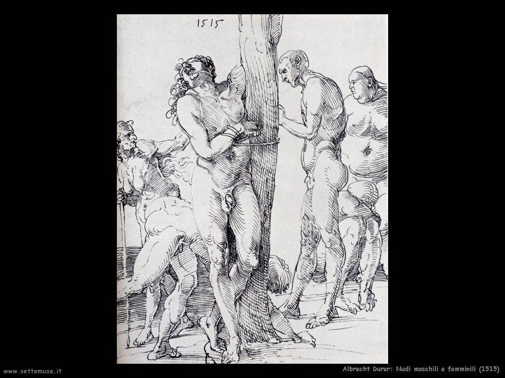 Nudi maschili e femminili (1515)