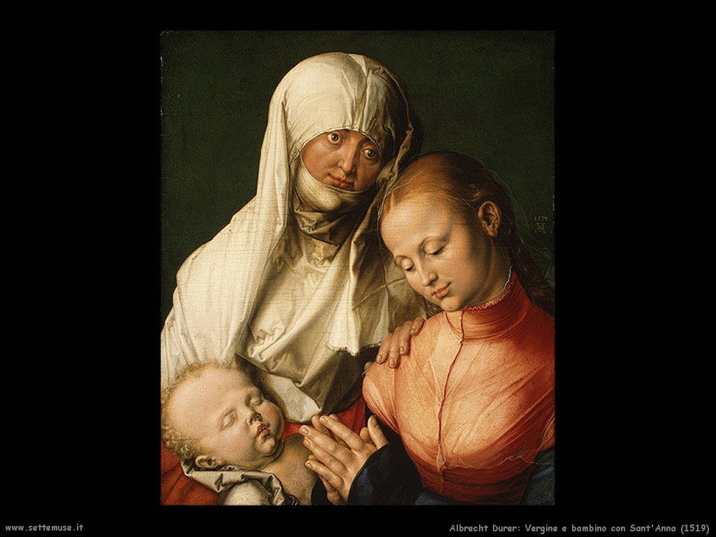 Vergine e bambino con sant'Anna