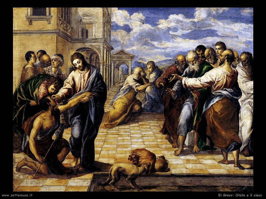 El Greco cristo_e_il_cieco
