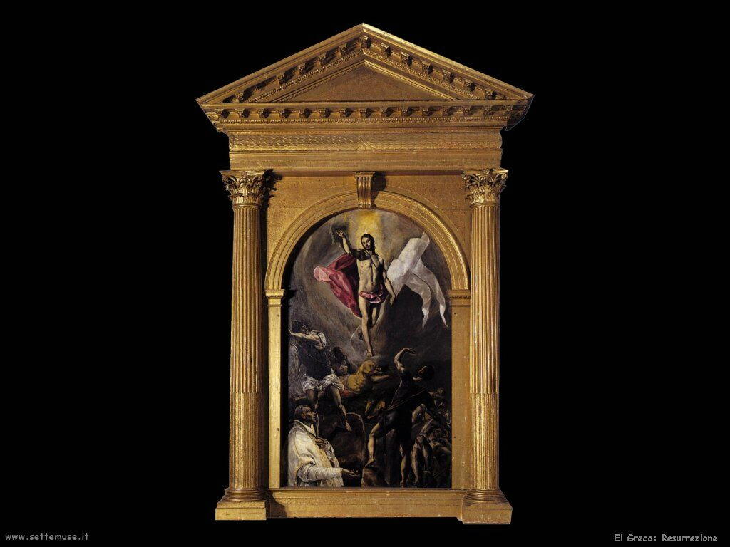 El Greco resurrezione