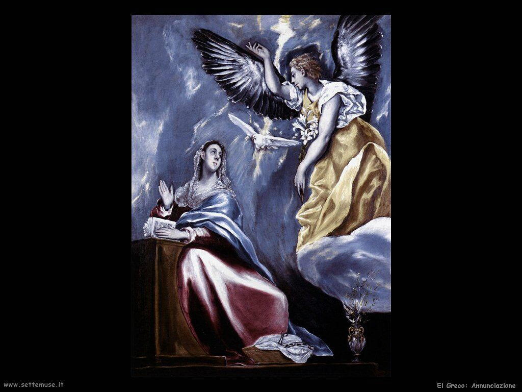 El Greco annunciazione 48