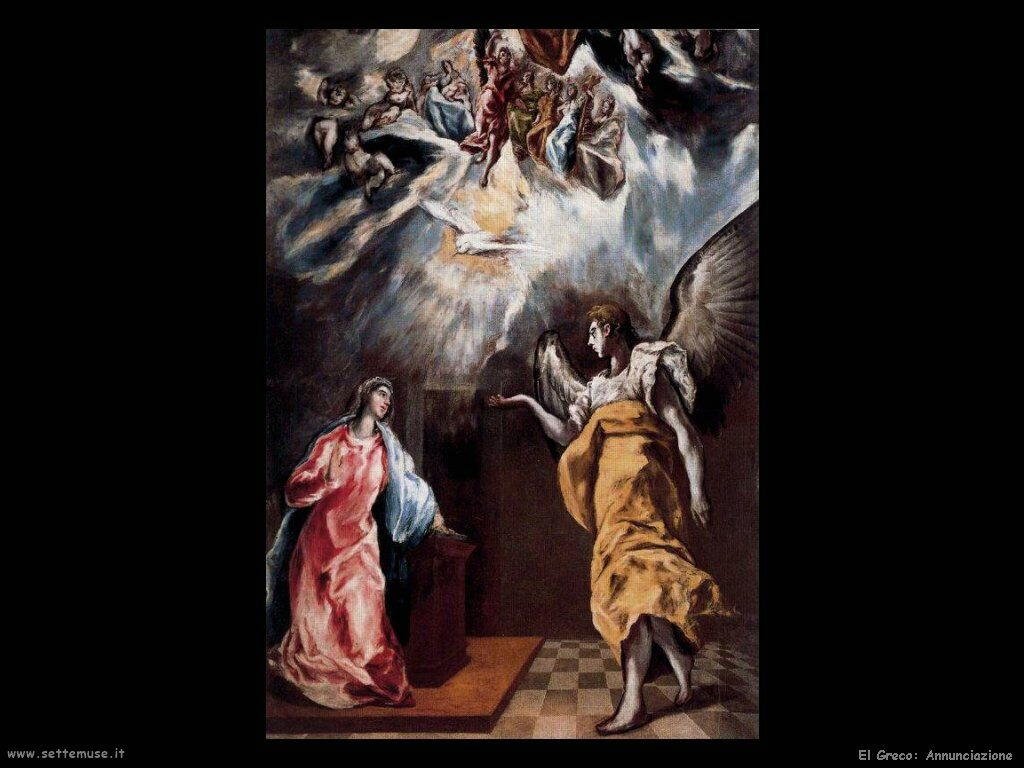 El Greco annunciazione 52