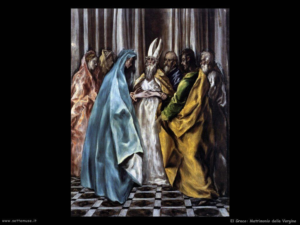 El Greco matrimonio della _vergine