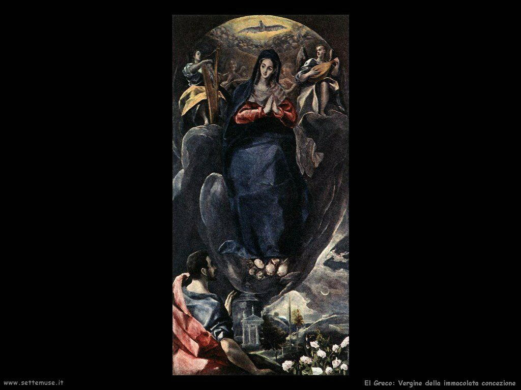 El Greco vergine della immacolata concezione 64