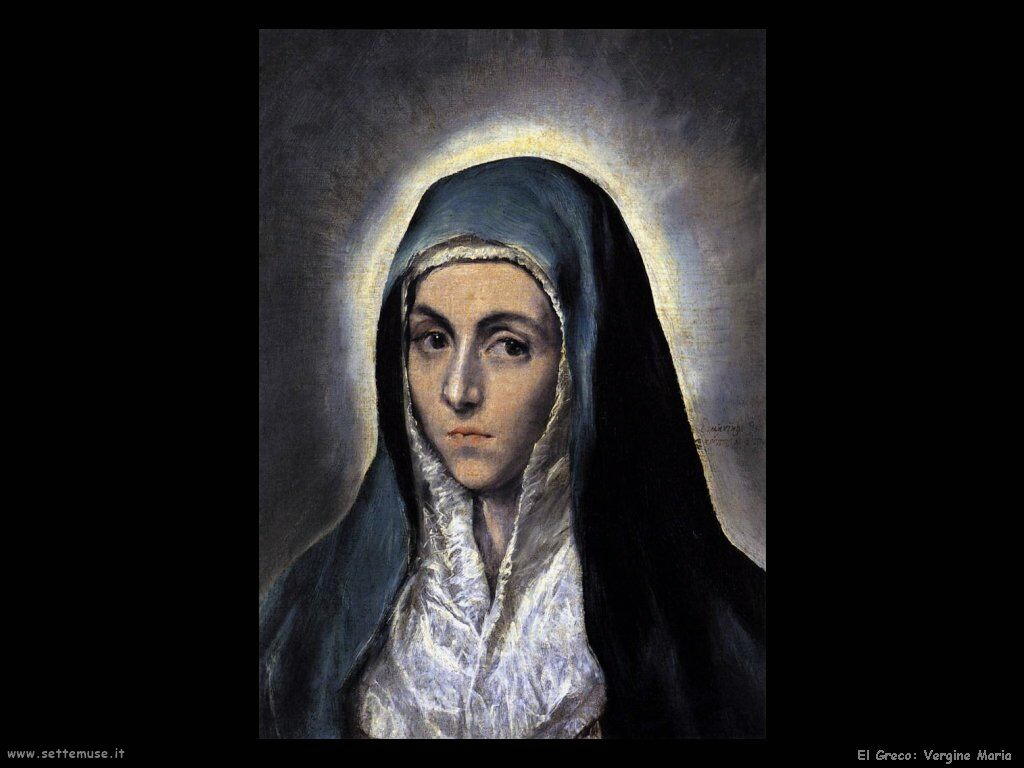El Greco vergine maria