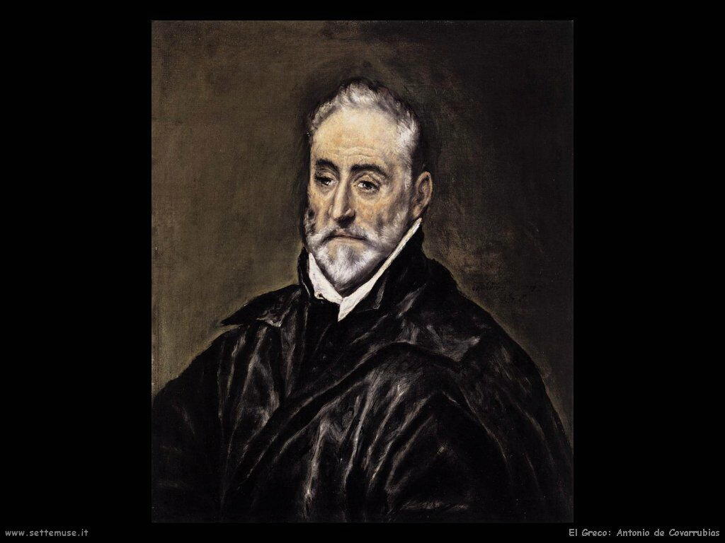 El Greco antonio de covarrubias