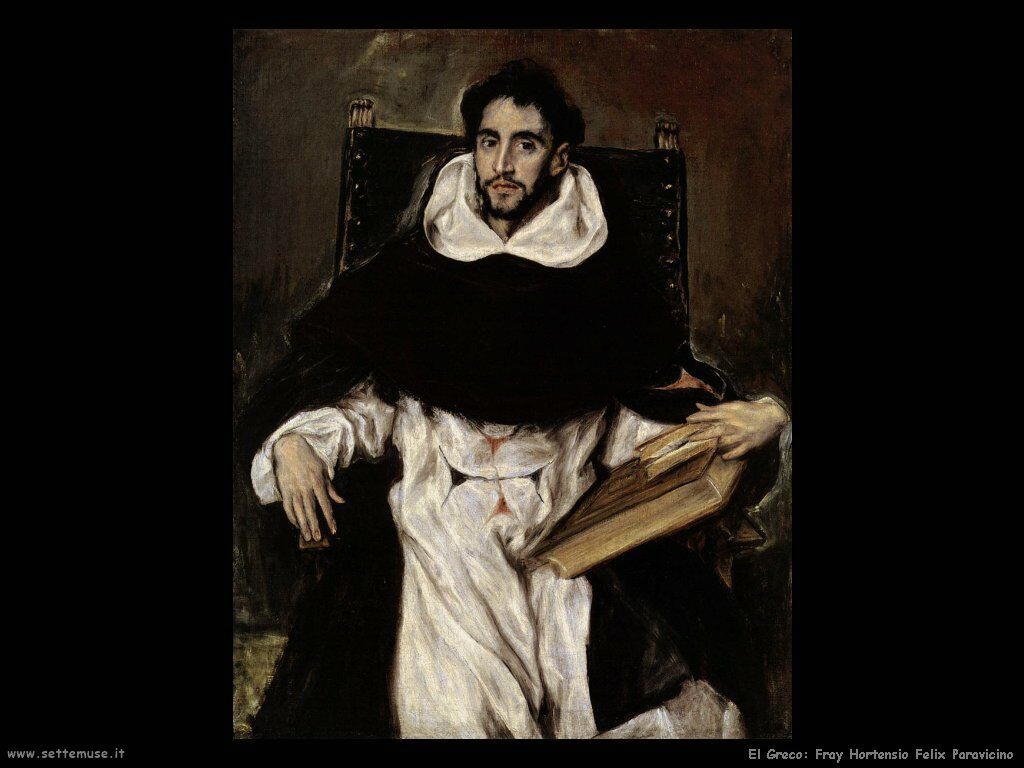 El Greco frate hortensio felix paravicino
