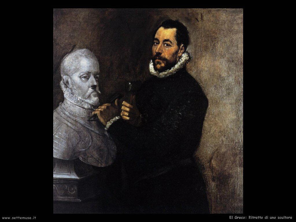 El Greco ritratto di scultore