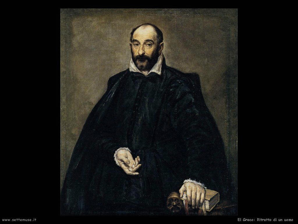 El Greco ritratto di uomo