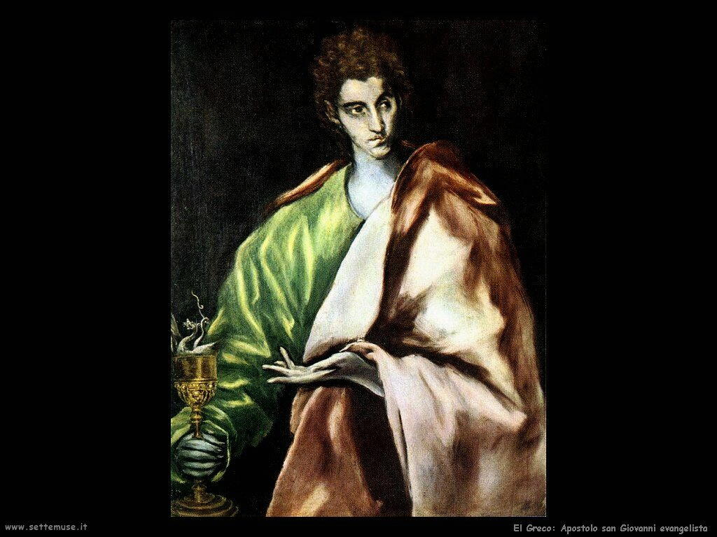 El Greco apostolo san giovanni evangelista