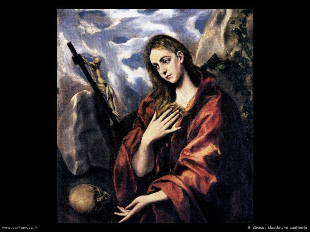 El Greco maria maddalena penitente 123