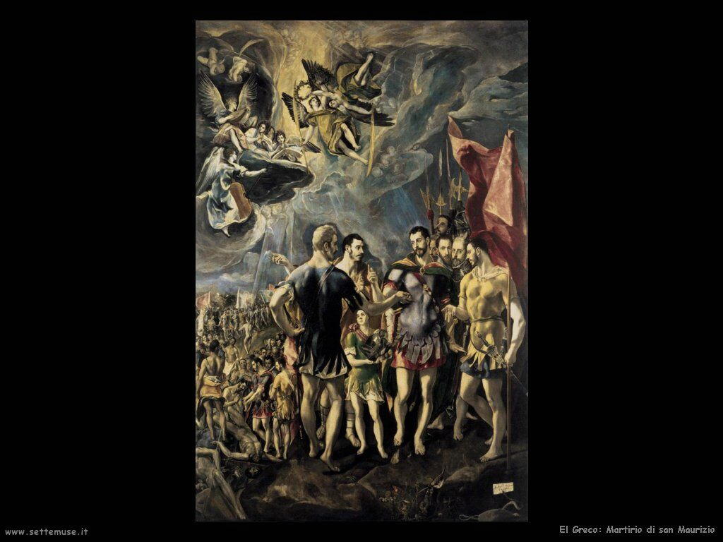 El Greco martirio di san maurizio