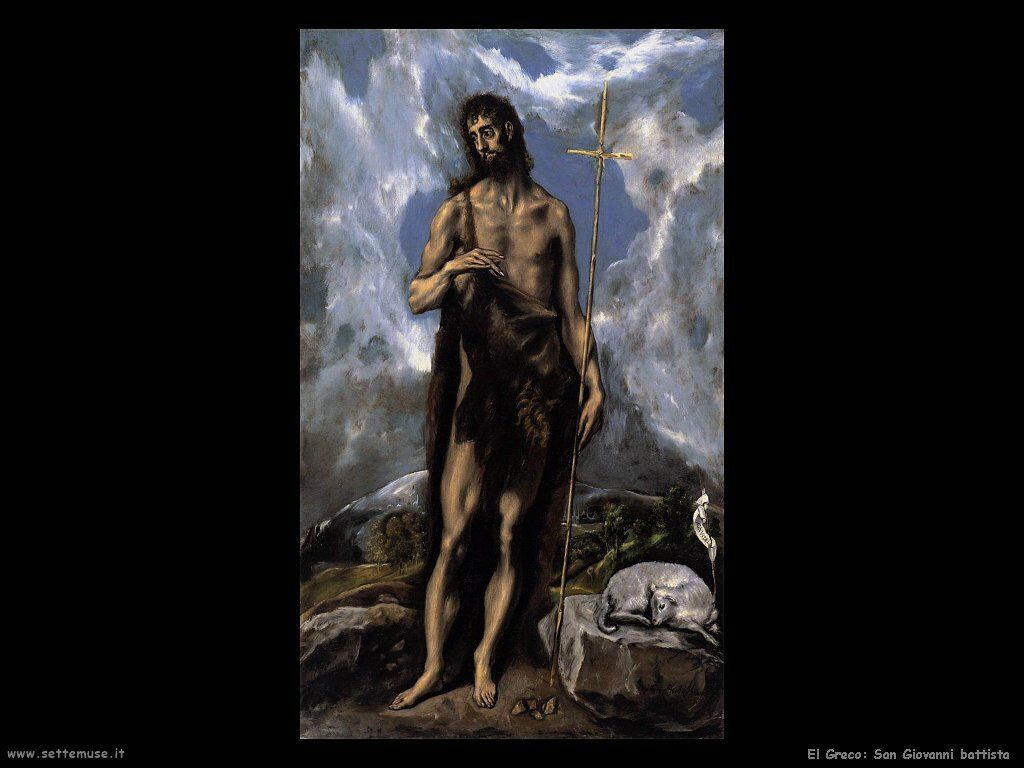 El Greco san giovanni battista 134
