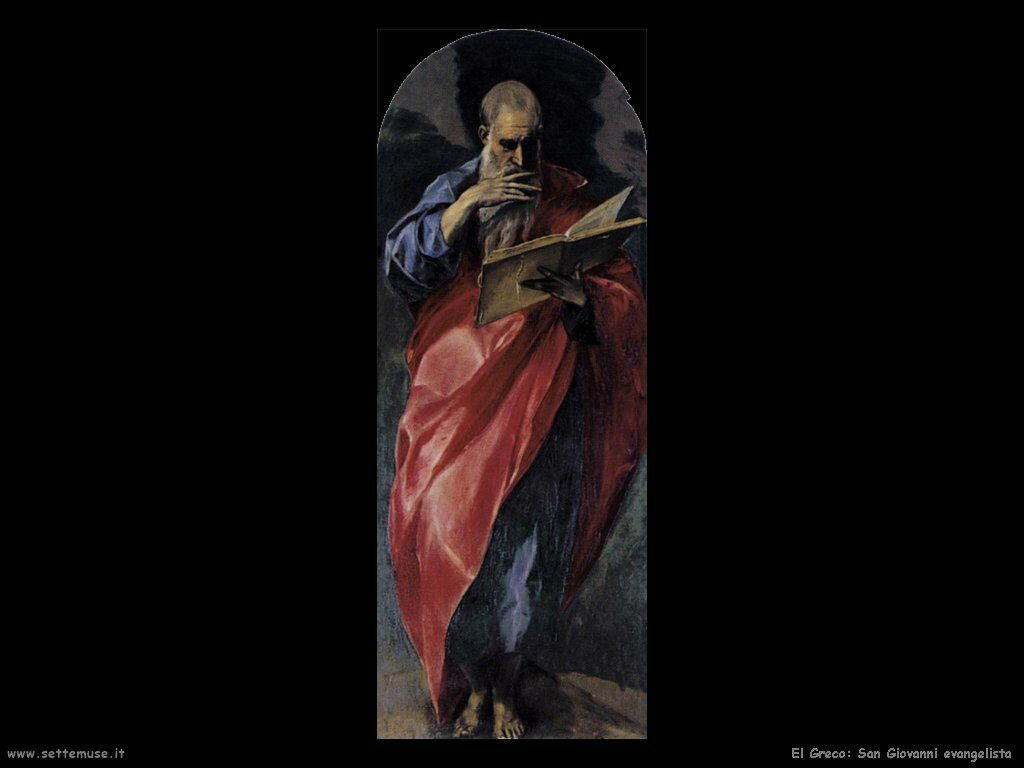El Greco san giovanni evangelista
