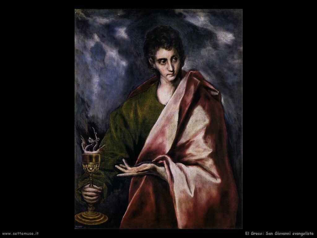 El Greco san giovanni evangelista 136