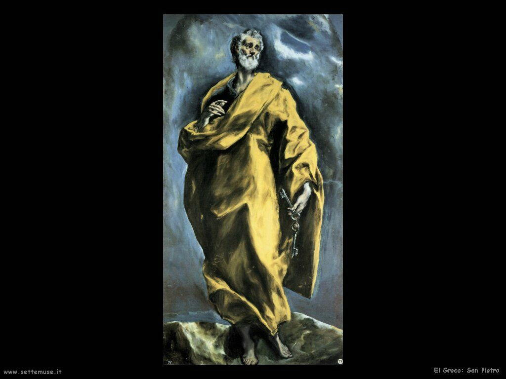 El Greco san pietro