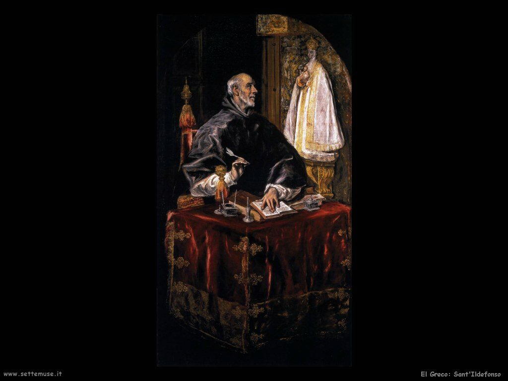 El Greco sant ildefonso