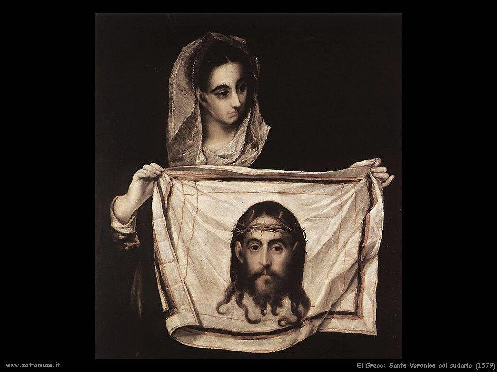 El Greco santa veronica col sudario 1579