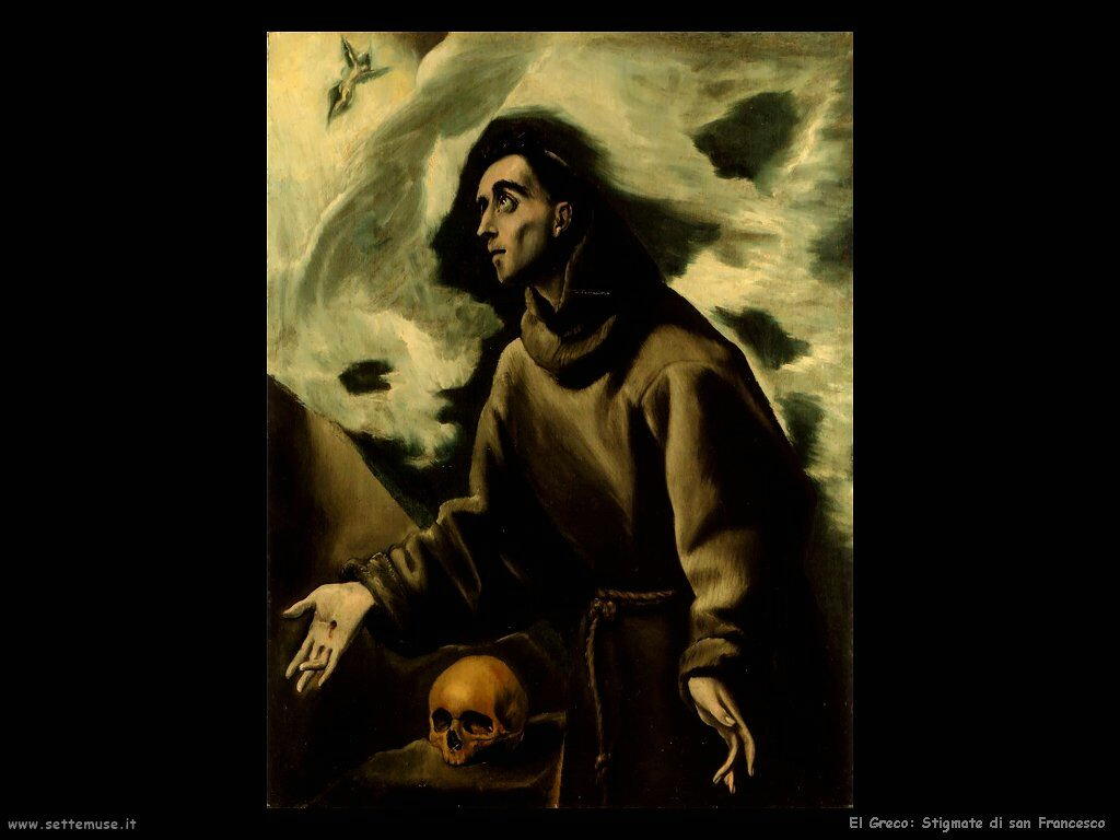 El Greco stigmate di san francesco 160