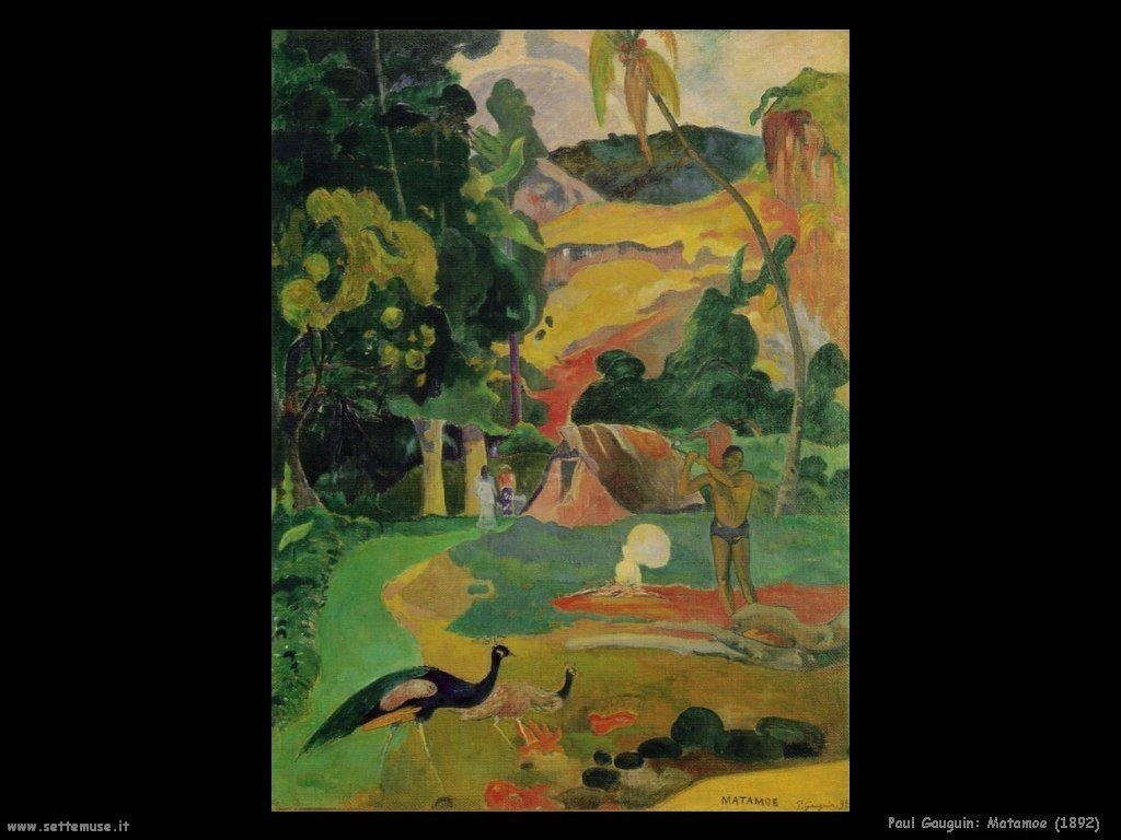 Paul Gauguin matamoe 1892