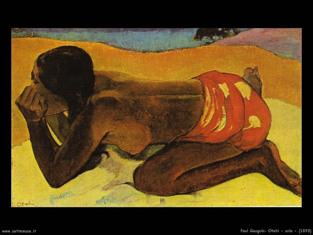 Paul Gauguin otahi sola 1893