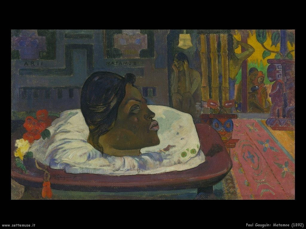 Paul Gauguin matamoe 1892