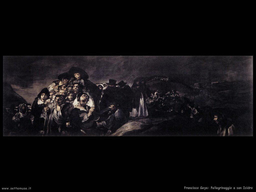 Francisco de Goya pellegrinaggio a san isidro