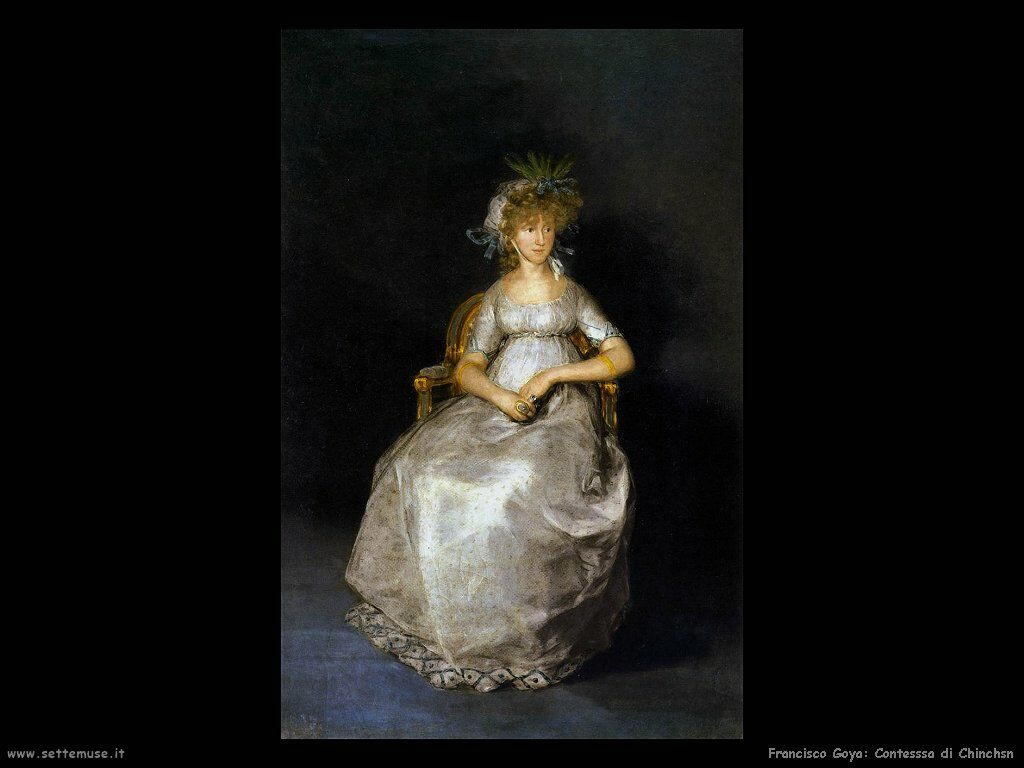 Francisco de Goya contessa di chinchsn