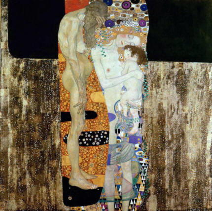 Gustav Klimt  Le tre età della donna 1905