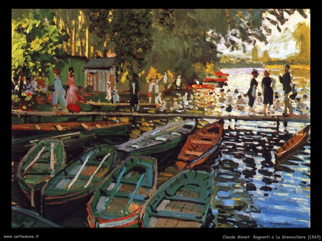  Claude Monet_bagnanti_a_la_grenouillere_1869