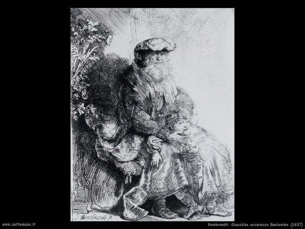 Rembrandt_giacobbe_accarezza_beniamino_1637