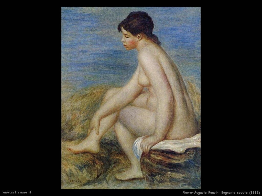 bagnante_seduta Pierre-Auguste Renoir 