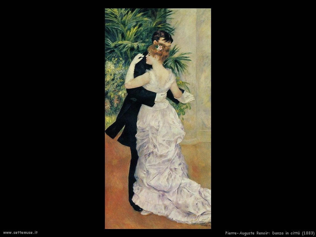 Pierre-Auguste Renoir _danza_in_città