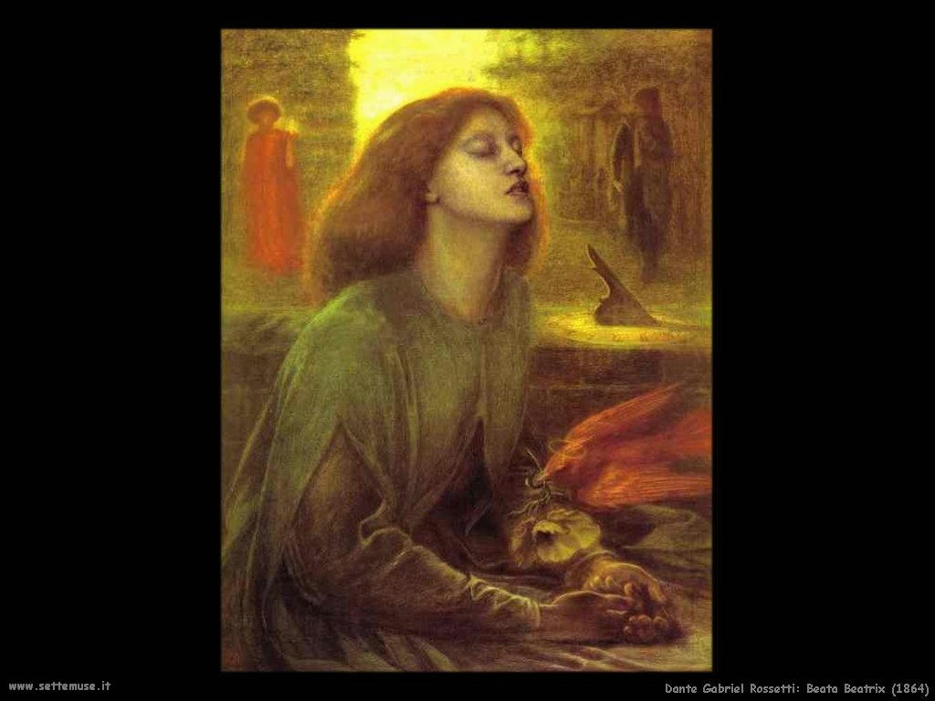 Beata Beatrice (1864) Dante Gabriel Rossetti
