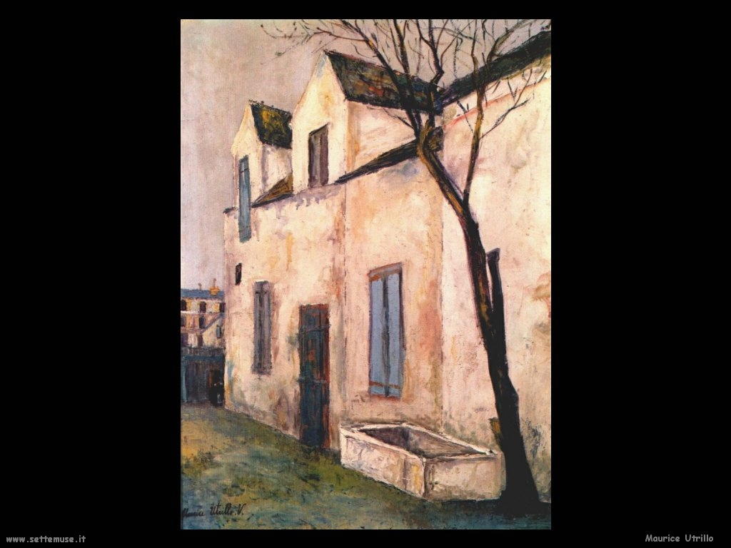 Maurice Utrillo paesaggio