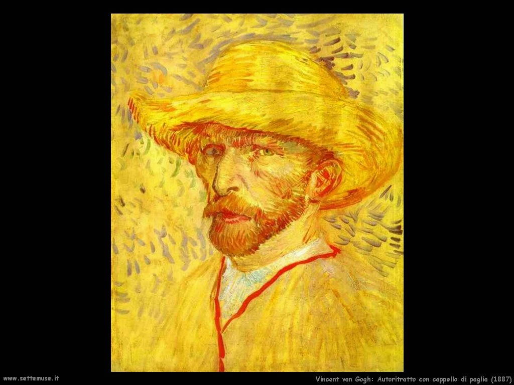 Vincent van Gogh_autoritratto_con_cappello_di_paglia_1887