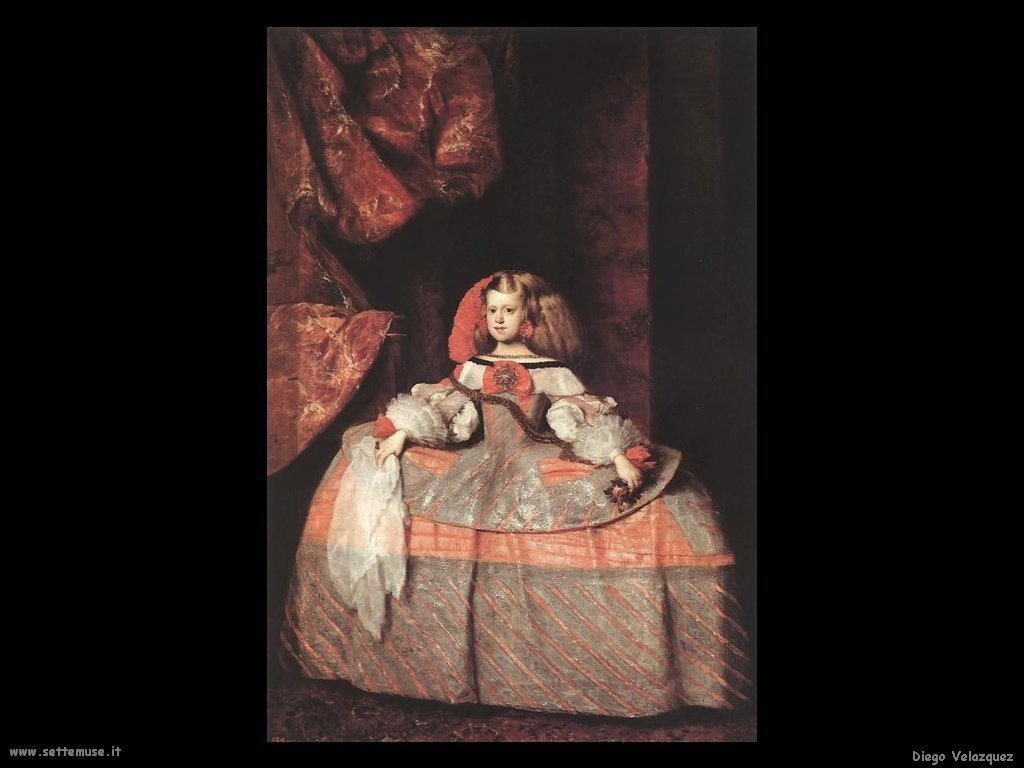 Diego Velázquez  Infanta Margherita d'austria