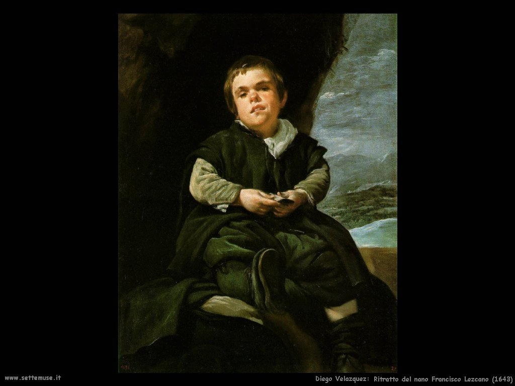 Diego Velázquez_ritratto_nano_francisco_lezcano_1643