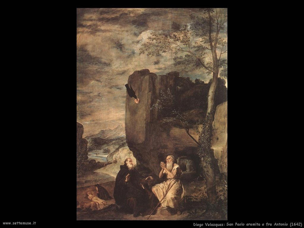 San paolo eremita e fra Antonio Velazques Diego