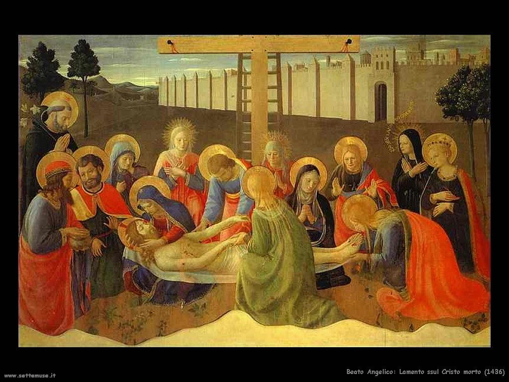Beato Angelico Lamento sul Cristo morto (1436)