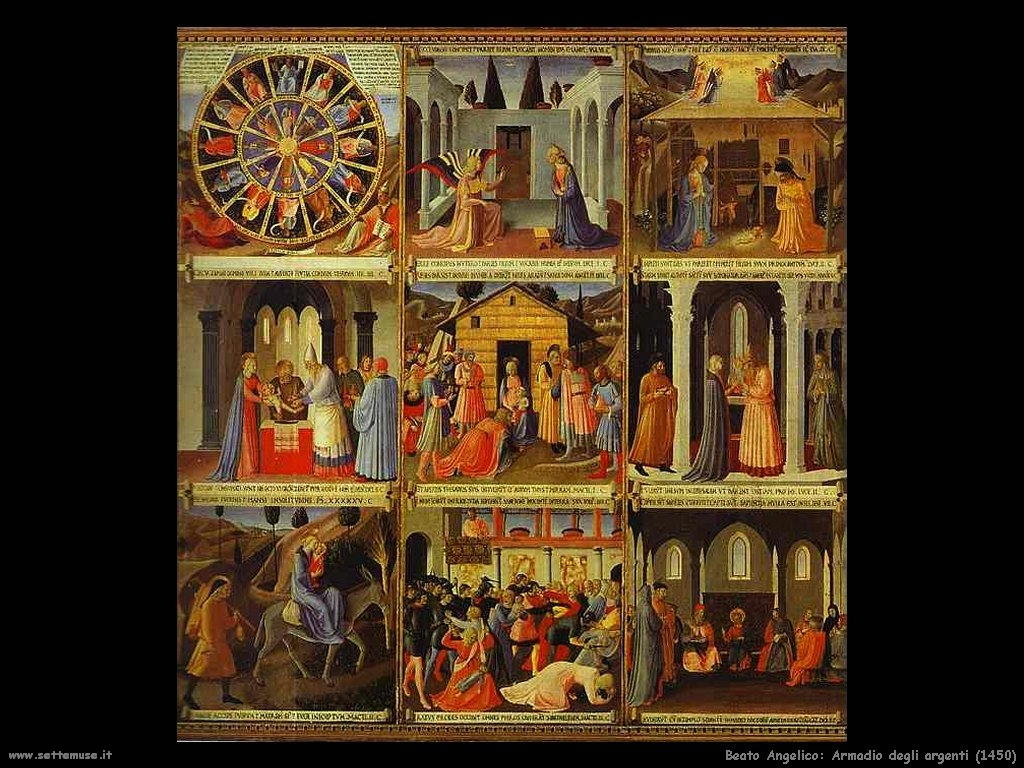 Beato angelico Armadio degli argenti (1450)